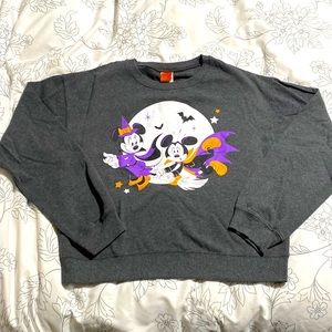 Halloween Mickey and Minnie sweatshirt